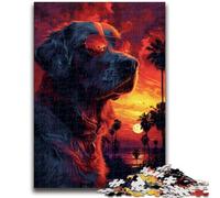 Puzzle 1000 pièces pour Adolescents, Cadeaux, Mode, Chien, Jeux éducatifs, décoration d'intérieur, Collection d'artistes, Beaux-Arts 50x75cm