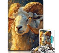 Puzzle 1000 pièces pour Adolescents, Cadeaux, Moutons de la Galaxie, Jeu intellectuel, Collection d'artistes, Beaux-Arts, à partir de 14 Ans, 38x26cm
