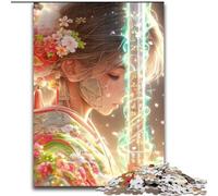 Puzzle 1000 pièces pour Adolescents, Cadeaux mystérieux Ninja Samouraï, adapté aux 14 Ans et Plus, Jeux éducatifs à Domicile, Jouets DIY, œuvres d'art, Cadeau (Taille 26x38cm)