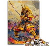 Puzzle 1000 pièces pour Adolescents, Cadeaux, Ninja doré Japonais, Jeu éducatif, défi, Collection d'artistes, Beaux-Arts, 50x75cm
