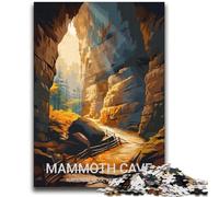 Puzzle 1000 pièces pour Adolescents, Cadeaux, Parc National de Mammoth Cave (B), Jeu Familial éducatif, décoration Murale, Cadeaux d'anniversaire et de Noël Uniques (Taille 38x52cm)