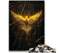 Puzzle 1000 pièces pour Adolescents, Cadeaux, Puzzles Golden Dove of Peace pour Adultes, Jouets éducatifs et éducatifs, Jeux en Famille, Cadeaux pour Amis et Famille (50x75cm)