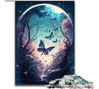 Puzzle 1000 pièces pour Adolescents, Cadeaux, Rêve de Papillon, Analyse et Logique, avec pièces entièrement emboîtables de Formes aléatoires, pour Les Enfants de 14 Ans et Plus (Taille 50x75cm)
