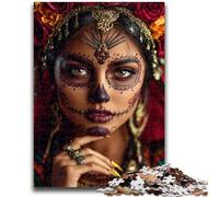 Puzzle 1000 pièces pour Adolescents, Cadeaux Skullgirls Art, Anti-Stress, défi Difficile, renforce l'amour Entre Couples, 50x75cm