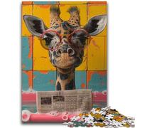 Puzzle 1000 pièces pour Adolescents, Cadeaux, Tournesol, Yak, Jeu éducatif Familial, décoration Murale, Cadeaux d'anniversaire et de Noël Uniques, 50x75cm
