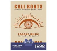 Puzzle 1000 Pièces Pour Adolescents Cali Roots Music Festival Puzzle Pour Adolescents - Niveau De Difficulté Élevé - Activités Amusantes À La Maison - Jouet Addictif Pour Développer La Patience 38x26c