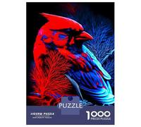 Puzzle 1000 Pièces pour Adolescents Cardinal Puzzle pour Adultes Jeu Manuel Difficile Excellent Cadeau Anti-Stress 38x26cm/1000pcs