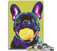 Puzzle 1000 pièces pour Adolescents Carlin Jouant au Tennis Puzzle pour Adolescents, Jeux Amusants Chaque pièce est Unique - Jeu Familial Stimulant (75x50cm)