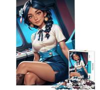 Puzzle 1000 pièces pour Adolescents Catori Mon Temps à Sandrock Jeu addictif pour cultiver la Patience Jeu Pratique Anti-Stress Cadeau d'anniversaire (Dimensions 38x52cm)