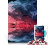 Puzzle 1000 pièces pour Adolescents Cerf Aidez Le Cerveau à exercer des Jouets addictifs pour cultiver la Patience Œuvre d'art 38x26cm