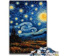 Puzzle 1000 pièces pour Adolescents, château étoilé, Jeu Stimulant et Jeu Familial, décoration Murale, Cadeaux d'anniversaire et de Noël Uniques, 50x75cm