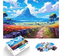 Puzzle 1000 pièces pour Adolescents Chemin vers la Nature Jouet éducatif d'apprentissage Convient pour la décoration de Bureau 38x26cm
