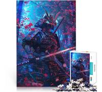 Puzzle 1000 pièces pour Adolescents Chroniques du samouraï Sakura Staycation Tuer Le Temps Cadeaux du Père Noël Secret 52x38cm