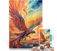 Puzzle 1000 pièces pour Adolescents Ciel Puissant Entraînez Votre Cerveau et Vos Mains avec Affiche et Feuille de Questions correspondantes 38x26cm