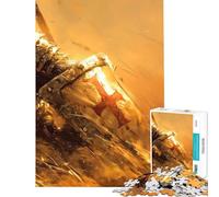 Puzzle 1000 pièces pour Adolescents Combattre pour la Gloire Deuxième Partie (Droite) Puzzle pour Adultes Décoration Murale Améliore la mémoire Cadeau pour Amis et Famille (Dimensions 50x75cm)