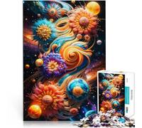 Puzzle 1000 pièces pour Adolescents Composition Spatiale Abstraite Analyse et logique Convient pour la décoration de Bureau 75x50cm