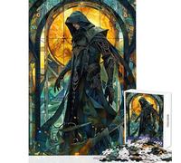 Puzzle 1000 pièces pour Adolescents Conte du Magicien Tacheté Jeu éducatif Décoration Murale Jouet à Monter soi-même Stimule Le Cerveau (50x75cm)