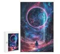 Puzzle 1000 pièces pour adolescents Cosmic Beam Puzzle pour adultes Jeu pratique mais amusant et humoristique pour anniversaire, Noël 1000 pièces