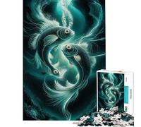 Puzzle 1000 pièces pour Adolescents Cosmic Betta Activités Amusantes à la Maison améliore la mémoire Jeu Pratique adapté aux 14 Ans et Plus (38x52cm)