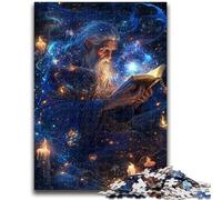 Puzzle 1000 pièces pour Adolescents Cosmic Wizard Game Toys Chaque pièce est Unique - Jeu Familial Stimulant et Amusant 50x75cm