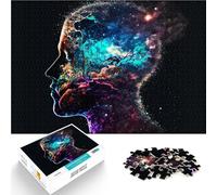 Puzzle 1000 pièces pour Adolescents Cosmos de l'esprit Défi Difficile pour soulager Le Stress Super Cadeau 52x38cm