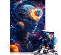 Puzzle 1000 pièces pour Adolescents Créateur de Mondes Jeu Familial Anti-Stress Défi Difficile décoration Murale 52x38cm