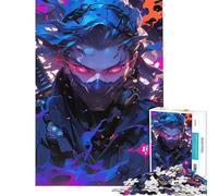 Puzzle 1000 pièces pour Adolescents Crimson Gaze Assassin Un Jeu addictif pour développer la Patience et stimuler l’Esprit Décoration Parfaite Cadeau Amusant (50x75cm)