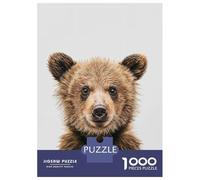 Puzzle 1000 Pièces pour Adolescents Cute Baby Bear Casse-têtes pour Adolescents Analyse Et Logique Entraînez Votre Cerveau Et Votre Dextérité Jeu De Défi Unique 38x26cm/1000pcs