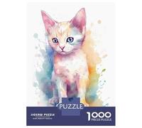 Puzzle 1000 Pièces pour Adolescents Cute Japanese Bobtail Cat Puzzles pour Adultes, Jeux Amusants, Décoration Murale, Cadeaux Anti-Stress 52x38cm/1000pcs