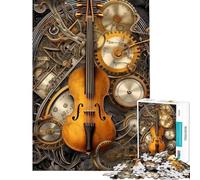 Puzzle 1000 pièces pour Adolescents Cyberpunk Serenade Décoration Murale Cadeau Souvenir pour Amis et Famille (Dimensions 50x75cm)