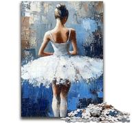Puzzle 1000 pièces pour Adolescents, Danseuse de Ballet, Jouets éducatifs, décoration d'intérieur Unique et Cadeaux pour Les 14 Ans et Plus, 50x75cm