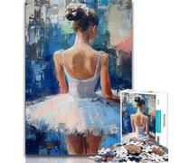 Puzzle 1000 pièces pour Adolescents, Danseuse de Ballet, Puzzle 1000 pièces, Un défi Difficile à Offrir à Toute la Famille (Taille 38x26cm)
