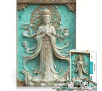 Puzzle 1000 pièces pour Adolescents, Déesse de la Miséricorde, Jeux de Famille, découpe de précision, Cadeau Unique pour Anniversaire et Noël 50x75cm