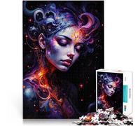 Puzzle 1000 pièces pour Adolescents des Fissures dans Mon Esprit Jeu Familial Anti-Stress Défi Difficile Bon Cadeau 38x26cm