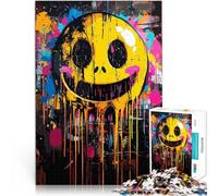 Puzzle 1000 pièces pour Adolescents des sourires Fous à gogo Jouets éducatifs d'apprentissage Une œuvre d'art 52x38cm