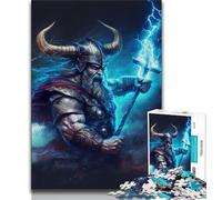 Puzzle 1000 pièces pour Adolescents Dieu du Tonnerre, Jouet éducatif Anti-Stress, excellents Cadeaux et Jouets (Taille 75x50cm)