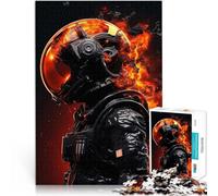 Puzzle 1000 pièces pour Adolescents Dissolution de l'astronaute Entraînez Votre Cerveau et Vos Mains Jeu de défi Unique 38x26cm