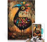 Puzzle 1000 pièces pour Adolescents Dodo des forêts vibrantes Jeu Familial Anti-Stress Défi Difficile Idées Cadeaux 52x38cm