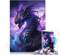 Puzzle 1000 pièces pour Adolescents Dragon Dangereux Jouet éducatif intellectuel décompressant Bon Cadeau 75x50cm