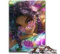 Puzzle 1000 pièces pour Adolescents Dream Girl pour 14 Ans et Plus Jouet éducatif intellectuel décompressant Excellent Cadeau 50x75cm