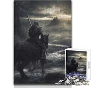 Puzzle 1000 pièces pour Adolescents Échos de l'oubli:Un Jeu de précision et de détente idéal pour Les Moments de Loisirs Dimensions:50x75cm