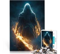 Puzzle 1000 pièces pour Adolescents Émissaire Noir Jouet éducatif intellectuel décompressant Cadeau d'œuvre d'art 50x70cm