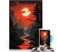 Puzzle 1000 pièces pour Adolescents Enigma dévoilée Défi Difficile pour soulager Le Stress Jouets de décoration pour la Maison 75x50cm