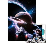 Puzzle 1000 pièces pour Adolescents Entrer dans Le Trou de ver Un Jeu addictif pour cultiver la Patience Un Jeu Pratique et Anti-Stress Un pour Les Anniversaires (Dimensions 38x52cm)
