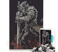 Puzzle 1000 pièces pour Adolescents Épées du Diable, Jeu éducatif, activités Amusantes à la Maison, renforce Les Liens Amoureux 38x52cm