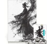 Puzzle 1000 pièces pour Adolescents Esprit Samouraï Jouet éducatif pour s'amuser en Famille renforcer Les Liens Amoureux 38x52cm