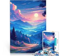 Puzzle 1000 pièces pour Adolescents Esthétique V10 Entraînez Votre Cerveau et Vos Mains avec Affiche et Feuille de Questions correspondantes 75x50cm