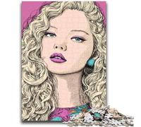 Puzzle 1000 pièces pour Adolescents et Adultes, Art, Belle Femme, décompression, intellectuel, Jouet éducatif, Superbes Cadeaux et Jouets, 26x38cm