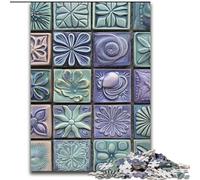 Puzzle 1000 pièces pour Adolescents et Adultes Collage de Coquillages océaniques, Jeu Familial Anti-Stress, défi Difficile, Une œuvre d'art pour Les 14 Ans et Plus (Taille 26x38cm)