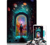 Puzzle 1000 pièces pour Adolescents et Adultes entrez dans Une Nouvelle Dimension Puzzle Adulte, Jeux éducatifs, décoration Murale, Cadeaux d'anniversaire et de Noël Uniques (Taille 75x50cm)